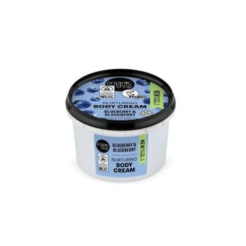 Organic Shop Crema Corporal Enriquecida Mora Y Arándano De Organic Shop, 250 Ml