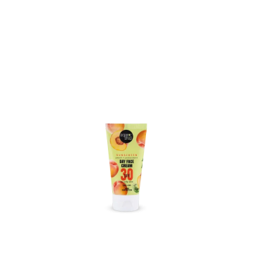 Organic Shop Crema De Día Facialcon Protección Solar Melocotón + AntioxidantesSpf30, 50 Ml