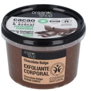 Organic Shop Exfoliante Corporal Cacao Sin Azucar 250Ml.