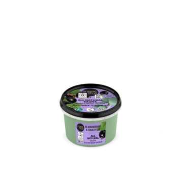 Organic Shop Exfoliante Corporal De Azúcar Grosella Negra Y Eucalipto Con EfectoSauna, 250 Ml