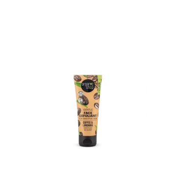 Organic Shop Exfoliante Facial Suave Para Piel Sensible De Café Y Schizandra, 75Ml
