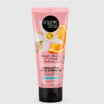 Organic Shop Gommage Facial Exfoliante , 300 ml
