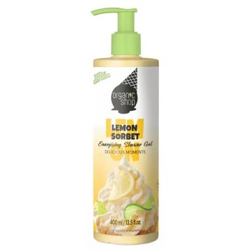 Organic Shop Ogs Ice Gel De Ducha Energizante Sorbete De Limón , 400 ml