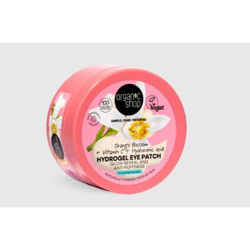 Organic Shop Parches De Hidrogel Iluminadores Y Antihinchazón Para El ContornoDe Los Ojos , 60 unidades