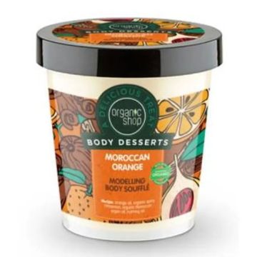 Organic Shop Souffle Remodelador Naranja De Marruecos 450Ml.