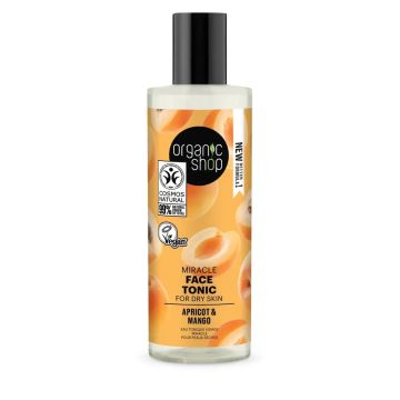 Organic Shop Tónico Facial Milagroso Para Piel Seca Albaricoque Y Mango DeOrganic Shop, 150 Ml