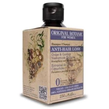 Original Botanic Champu Anti Hair Loss Women Anticaida 250Ml.