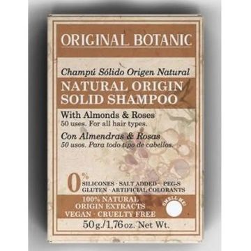 Original Botanic Champu Solido Todo Tipo Cabello 50 Gr