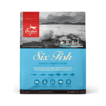 Orijen Canine Adult 6 Pescados 2Kg pienso para perros