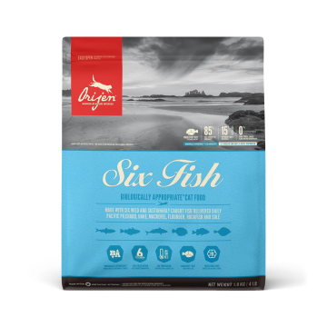 Orijen Feline Adult 6 Pescados 1,8Kg pienso para gatos