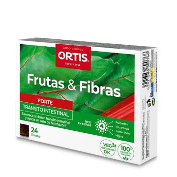 Ortis Frutas & Fibras Forte 24 Cubitos