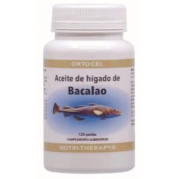 Ortocel Nutri-Therapy Aceite Higado De Bacalao 120 Perlas