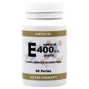 Ortocel Nutri-Therapy Vitamina E 400Ui D-Alpha (Natural) 90 Perlas