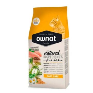 Ownat Classic Feline Adult Daily Care 15Kg, pienso para gatos