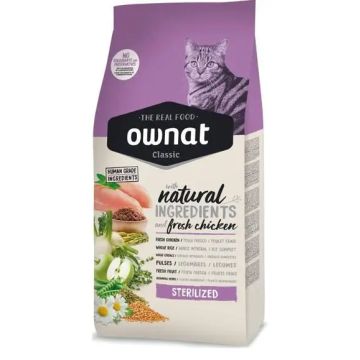 Ownat Classic Feline Adult Sterilized 1,5Kg pienso para gatos