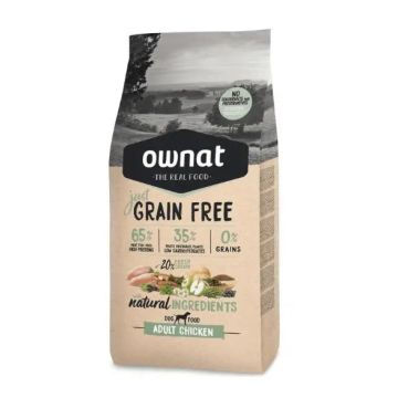 Ownat Just Canine Adult Grain Free Pollo 3Kg, pienso para perros