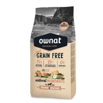 Ownat Just Canine Adult Grain Free Salmon 3Kg , pienso para perros