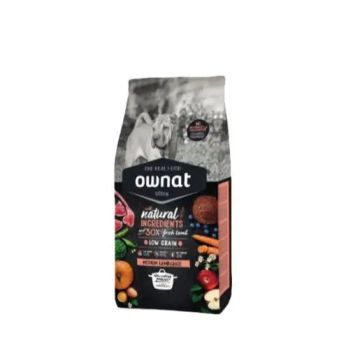 Ownat Ultra Canine Adult Medium Cordero 8Kg, pienso para perros