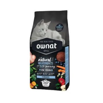 Ownat Ultra Feline Adult Sterilized 1,5Kg, pienso para gatos