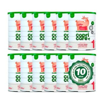 Capricare 1 Leche para Lactantes, Pack 12 X 800 gr