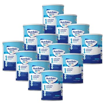 Nutriben Leche Natal Pro-Alfa, pack 12 X 400 gr