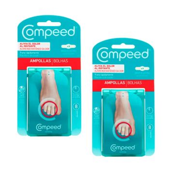 Compeed Pack Apósito Dedos Pies, 2x8 Unidades