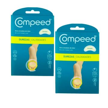 Compeed Pack Apósito Durezas Grande, 2x2 Unidades