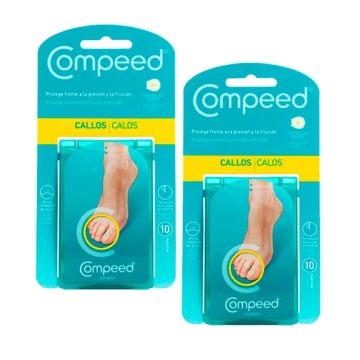 Compeed Pack Callos Apositos Protección Entre Dedos, 2x10 Unidades