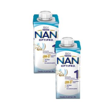 Nestlé Nan Optipro 1 Líquida, 2X500 ml