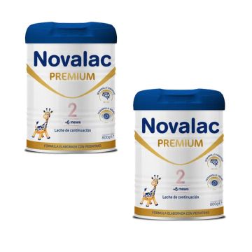 Novalac Premium 2 Leche de Continuación, 2 X 800 gr