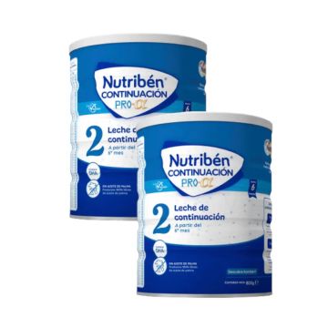 Nutriben Leche Continuacion Pro-Alfa 2, pack 2 X 800 gr