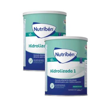 Nutriben Leche Hidrolizada 1, Pack 2 X 400 gr