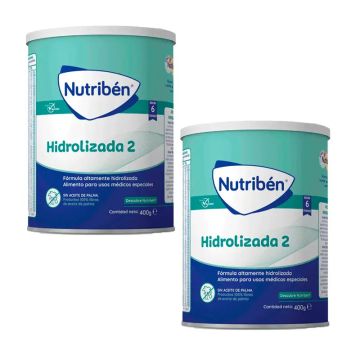 Nutriben Leche Hidrolizada 2, Pack 2 X 400 gr