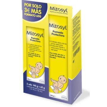 Mitosyl Pomada Protectora 210 gr, Pack 145gr + 65gr