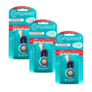 Compeed Pack Ampollas Planta Pie, 3x5 Unidades