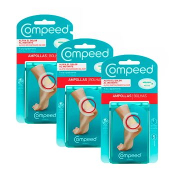 Compeed Pack Apósito Ampollas Mediana, 3x5 Unidades