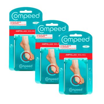 Compeed Pack Apósito Ampollas Pequeñas, 3x6 Unidades