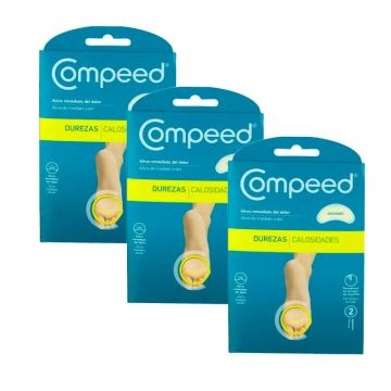 Compeed Pack Apósito Durezas Grande, 3x2 Unidades