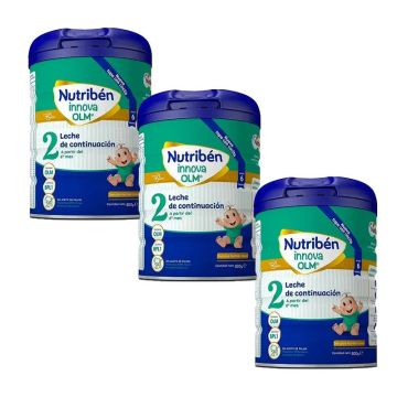 Nutriben Leche Innova 2, Pack 3 X 800 gr