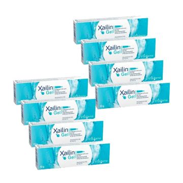 XAILIN Gel Sequedad Ocular, Pack 8 x 10 gr