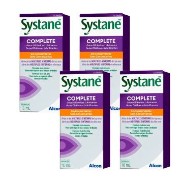 Systane Complete, Pack 4 X 10 ml