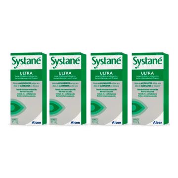 Systane Ultra Colirio, Pack 4 X 10 ml