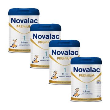Novalac Premium 1 Leche de Inicio, Pack 4 X 800 gr
