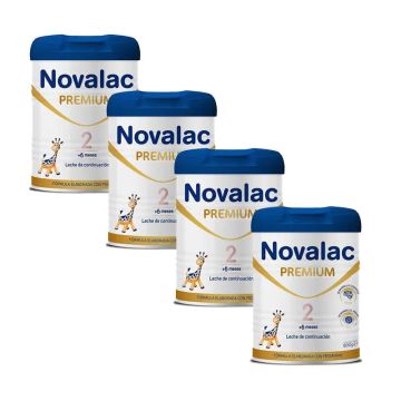 Novalac Premium 2 Leche de Continuación, 4 X 800 gr