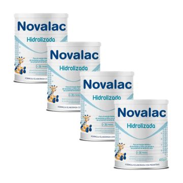 Novalac Hidrolizada, Pack 4 X 400 gr