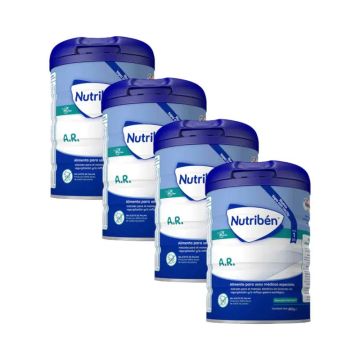 Nutriben Leche Ar, Pack 4 X 800 gr