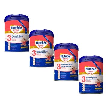 Nutriben Leche Innova 3 OLM, Pack 4 X 800 G