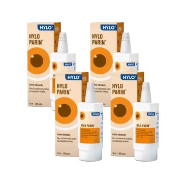 Hylo Parin Colirio 10 ml, Pack de 4