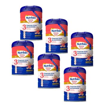 Nutriben Leche Innova 3 OLM, Pack 6 X 800 gr