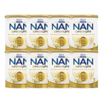 Nestlé Nan Supreme Pro 3 Leche de crecimiento, 8X800 gr